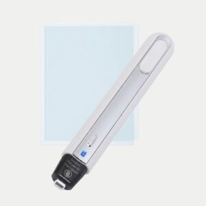 TCG Heat Foil Pen kit next to an ultra-clear heat-resistant protective sheet.